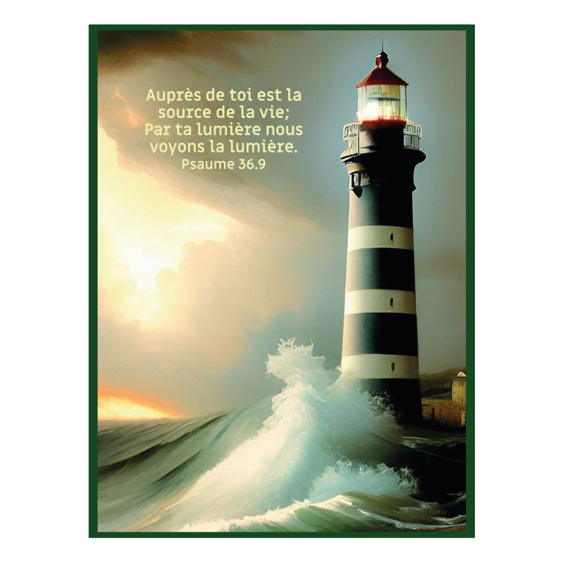 PHARE MER AGITEE PS.36.9 VERT MALACHITE