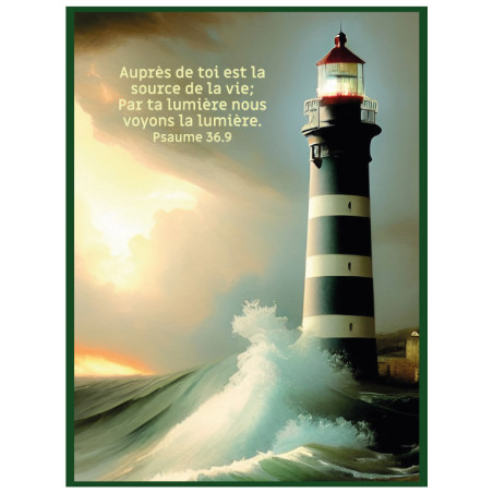 PHARE MER AGITEE PS.36.9 VERT MALACHITE