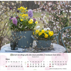 CALENDRIER JARDIN 2025