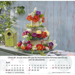 CALENDRIER JARDIN 2025