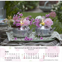 CALENDRIER JARDIN 2025