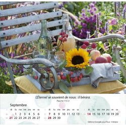 CALENDRIER JARDIN 2025