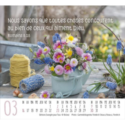 CALENDRIER HARMONIE 2025