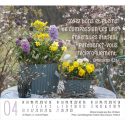 CALENDRIER HARMONIE 2025