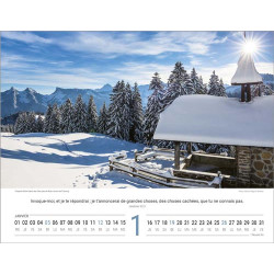 CALENDRIER PAYSAGE SUISSE