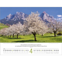 CALENDRIER PAYSAGE SUISSE