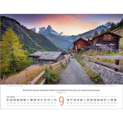 CALENDRIER PAYSAGE SUISSE
