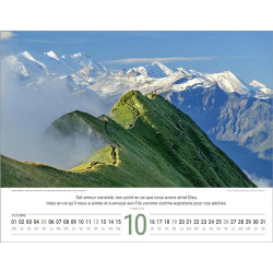 CALENDRIER PAYSAGE SUISSE
