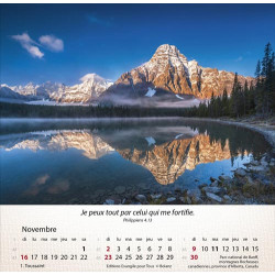 CALENDRIER MONTAGNES 2025