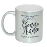 MUG DORE / ARGENT BONNE ANNEE