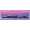 CADRE BOIS DIEU SERA TA LUMIERE...ES.60.19 VIOLET COMET