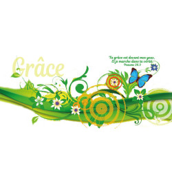 MUG BICOLORE PAPILLONS PSAUME 26.3