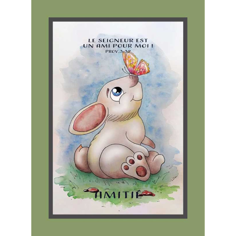 AMITIE LAPIN PROVERBES 3-32