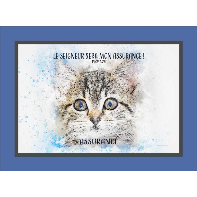 L'ASSURANCE PROVERBES 3-26