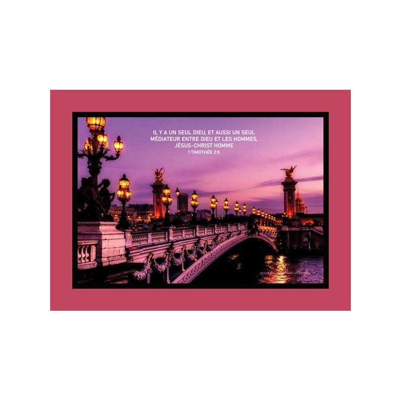 PONT PARISIEN 1TIMOTHEE 2-5