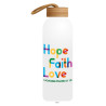 TYPO HOPE FAITH LOVE GOURDE ALU 600 ML