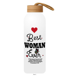 TYPO BEST WOMAN GOURDE ALU 600 ML