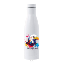 TÊTE D'AIGLE COLOREE GOURDE INOX 750 ML