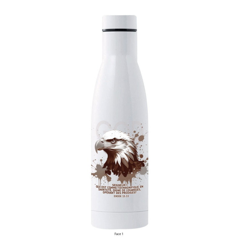 TÊTE D'AIGLE TON SEPIA GOURDE INOX 750 ML