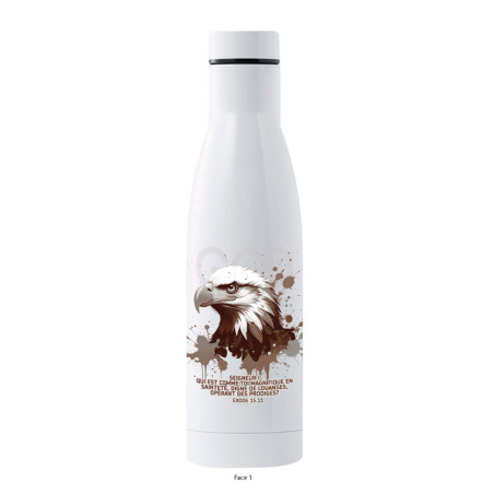 TÊTE D'AIGLE TON SEPIA GOURDE INOX 750 ML