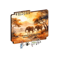 CADRE DECOUPE WELCOME PSAUME 91.1
