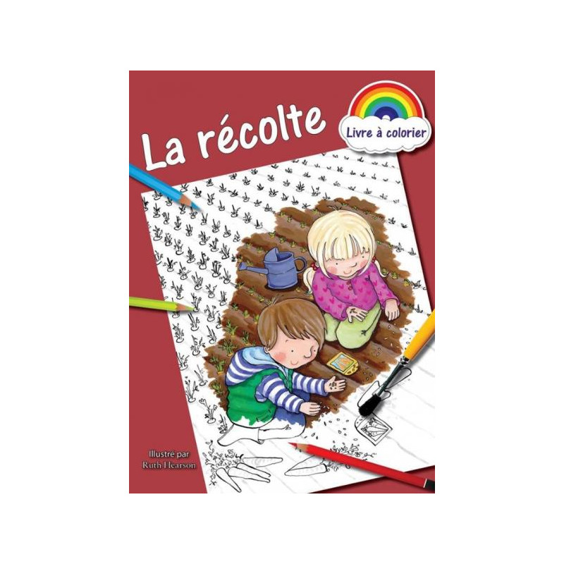 COLORIAGE " LA RECOLTE"