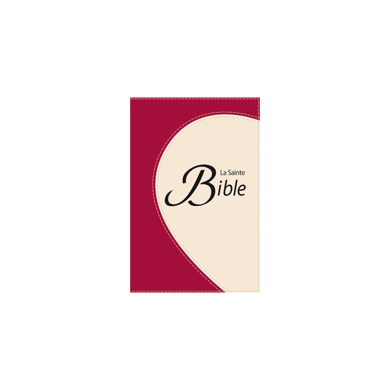 BIBLE COMPACTE 1910 DUO FRAMBOISE