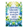 COURONNE FLEURS BLEUES. ESAIE 40.8