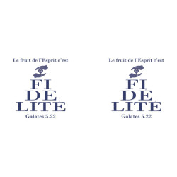 MUG BICOLORE TYPO "LA FIDELITE"