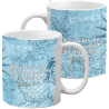 MUG BLANC MAPPEMONDE ALLEZ PARTOUT LE MONDE. MATTH