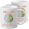 MUG BLANC BRAIN MATHEUX LA CRAINTE DE  L ETERNEL PROV.1.7