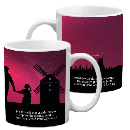 MUG BLANC CIEL ROUGE MOULIN 3 JEAN 1.4