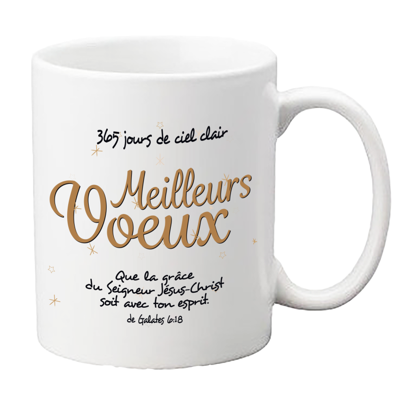 MUG BLANC MEILLEUR VOEUX GALATES 6.18