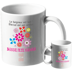 MUG BLANC FETE DES MERES LE...