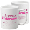 MUG BLANC ANNIVERSAIRE FEMME JOB 22.28