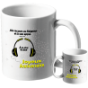 MUG BLANC JOYEUX ANNIVERSAIRE. 1 CHRONIQUES 16.11