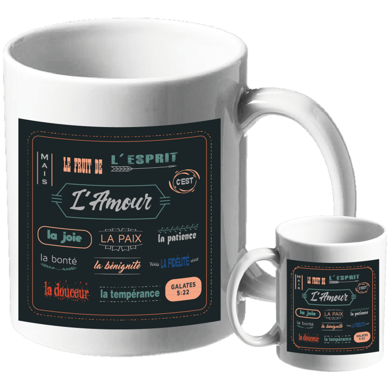 MUG BLANC BLANC TYPO GALATES 5.22