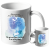 MUG BLANC BAPTEME. GALATES 3.27