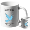 MUG BLANC BAPTEME. ACTES 2.38