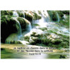 THEME NATURE TORRENT BUCOLIQUE AFFICHE LAMINEE