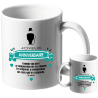 MUG BLANC ANNIVERSAIRE HOMME. PSAUME 103.13
