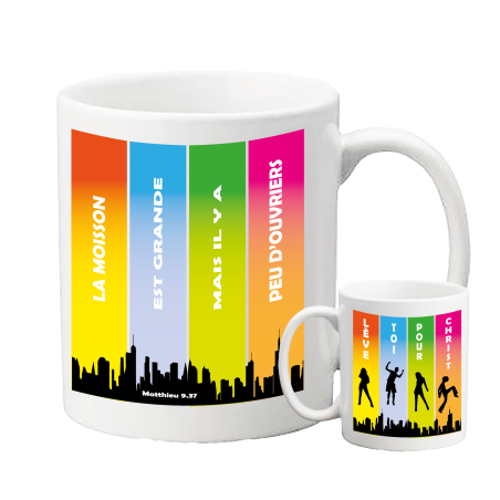 MUG BLANC JEUNESSE MATTHIEU 9.37