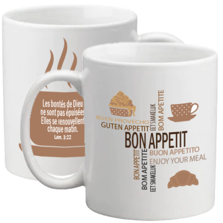 MUG BLANC THEME DIVERS LAMENTATIONS 3.22