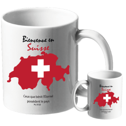 MUG BLANC THEME ETHNIQUE PSAUME 37.22