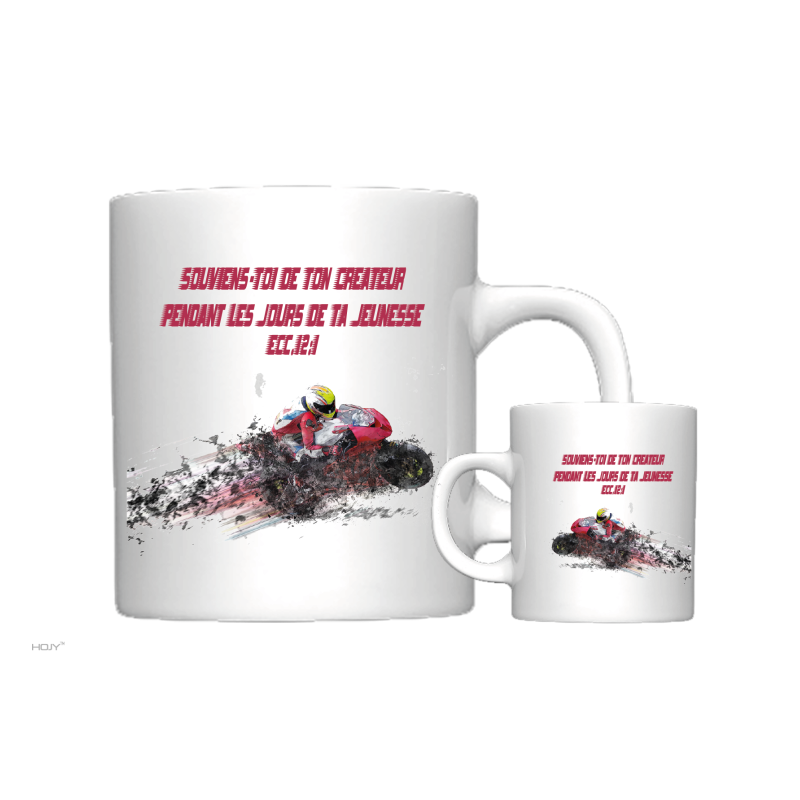 MUG BLANC ECCLESIASTE 12.1