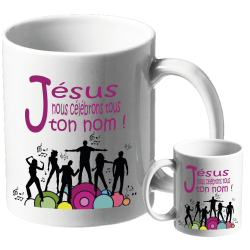 MUG BLANC THEME MUSIQUE