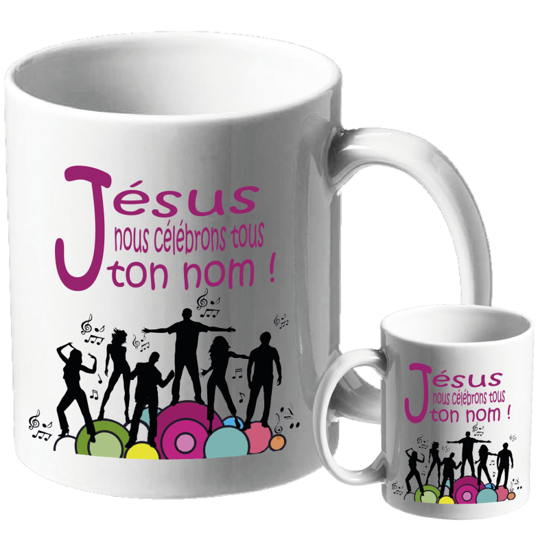 MUG BLANC THEME MUSIQUE