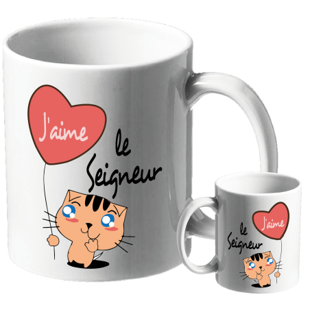 MUG BLANC THEME ENFANT