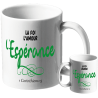 MUG BLANC THEME TYPO. 1 CORINTHIENS 13
