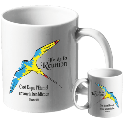 MUG BLANC THEME ETHNIQUE PSAUME 133